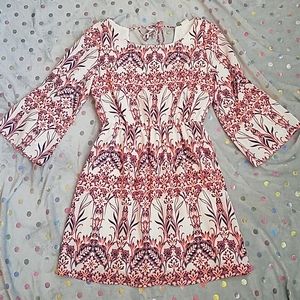 Pink owl apparel dress size large